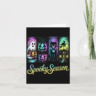 Carte Saison Soky Halloween Vintage Halloween Horreur Ni