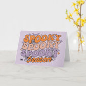 Carte Saison Sombre Sombre Sombre (Fleur jaune)