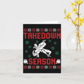 Carte Saison Takedown Filles Lutte Sweat Ugly Chris (Fleur jaune)