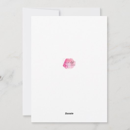 Carte saisonnière Happy Fall (Dos)