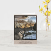 Carte Saisons inspirées de cadeaux de nos vies (Fleur jaune)