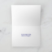 Carte Saisons Salutation Noël aux bougies (Intérieur)