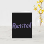 Carte Sakamoto Retraité Nk Meme  (Fleur jaune)