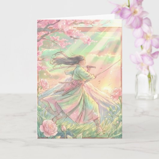 Carte Sakura (Orchidée)