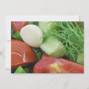 Carte salade
