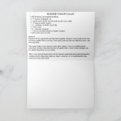 Carte Salade birmanne de tomate (Intérieur)