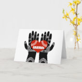 Carte Salamat (Fleur jaune)