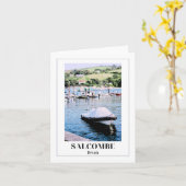Carte Salcombe, Devon (Fleur jaune)