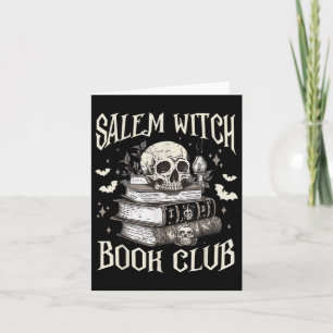 Carte Salem Witch Book Club Halloween