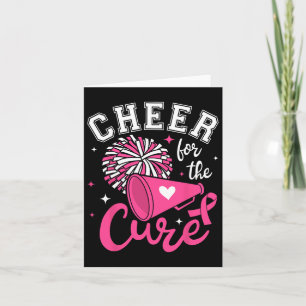 Carte Salez Pour Le Cure Cute Pom-pom girl Rose Ribbon P