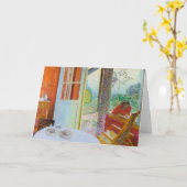 Carte Salle à manger dans le pays | Paul Bonnard | (Fleur jaune)