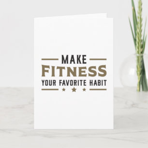 Carte Salle De Fitness Travail Danse Entraînement Sport
