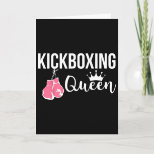 Carte Salle de sport de fitness Reine de kickboxing Moti