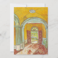 Salle d'entrée de l'hôpital Saint-Paul de Van Gogh