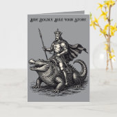 Carte Sallos Couronné Commandant du Charme (Fleur jaune)