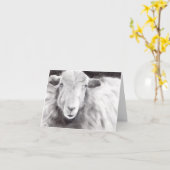 Carte Sally the Sheep (a362) (Fleur jaune)