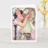 Carte Salome, Alphonse Mucha (Fleur jaune)