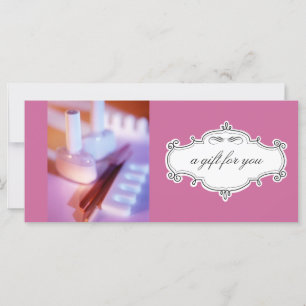 Carte Salon à ongles ou certificats cadeaux Spas de jour