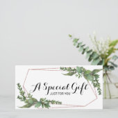 Carte Salon Botanique de verdure & Certificats Cadeaux S (Debout devant)