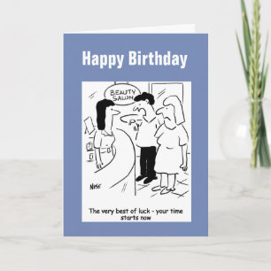 Carte Salon de beauté - votre temps commence... maintena