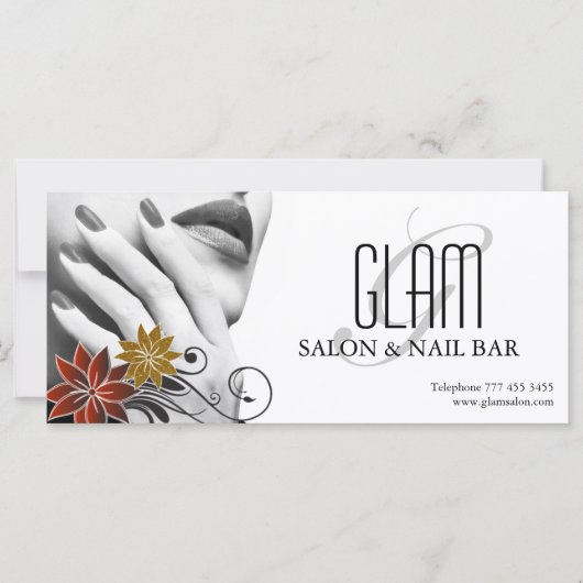 Carte Salon de Noël et certificat cadeau Spa (Devant)