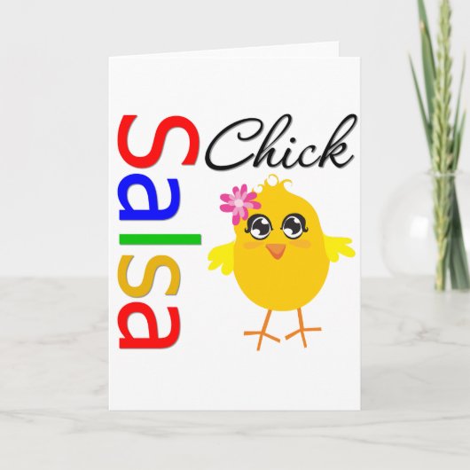 Carte Salsa Chick (Devant)