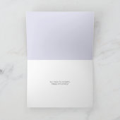 Carte Salt & Poivre sur Periwinkle Romantic Anniversaire (Intérieur)