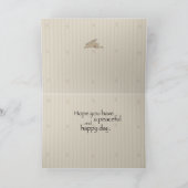 Carte Saltbox Maisons Anniversaire (Intérieur)