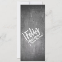 Saludos De Navidad en La Pizarra