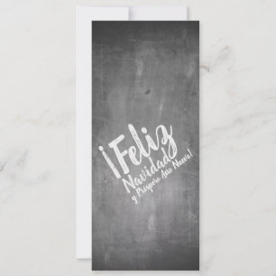 Carte Saludos De Navidad en La Pizarra