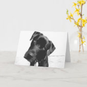 Carte Salut (Fleur jaune)