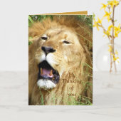 Carte Salut,Carte de vœux (Fleur jaune)