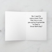 CARTE "SALUT D'ANNIVERSAIRE DE KOALA" (Intérieur)