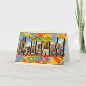 Carte Salut de l'Illinois (Devant)