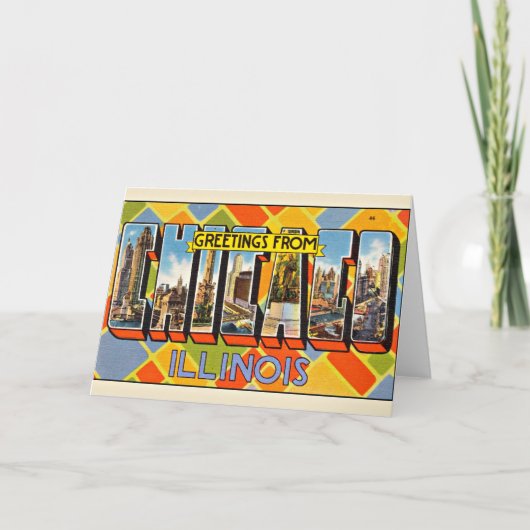 Carte Salut de l'Illinois (Devant)