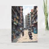 Carte Salut de l'Inde (Devant)