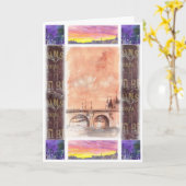 CARTE SALUT DE PARIS (Fleur jaune)