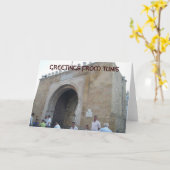 CARTE SALUT DE TUNIS (Fleur jaune)