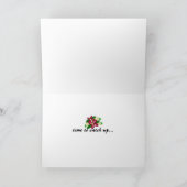 Carte Salut Floral (Intérieur)