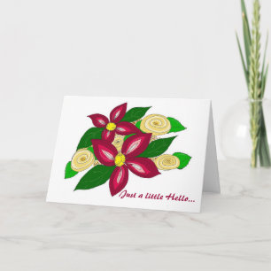 Carte Salut Floral