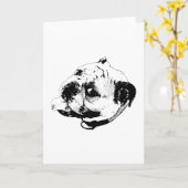 Carte Salut Sharp (Fleur jaune)