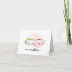 Carte Salut Toi Thé Chaud