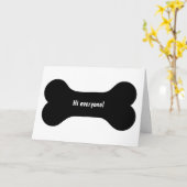 Carte Salut Tout Le Monde ! (Fleur jaune)