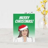 Carte Salutation AOC (Fleur jaune)