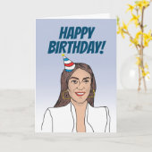 Carte Salutation AOC (Fleur jaune)