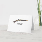 Carte Salutation au deuxième amendement (Dos)