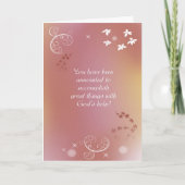 Carte Salutation chrétienne d'amitié (Devant)