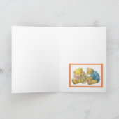 Carte Salutation d'amitié avec le paysage (Intérieur)