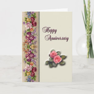 Carte Salutation d'anniversaire
