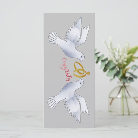 Carte Salutation d'anniversaire (Debout devant)